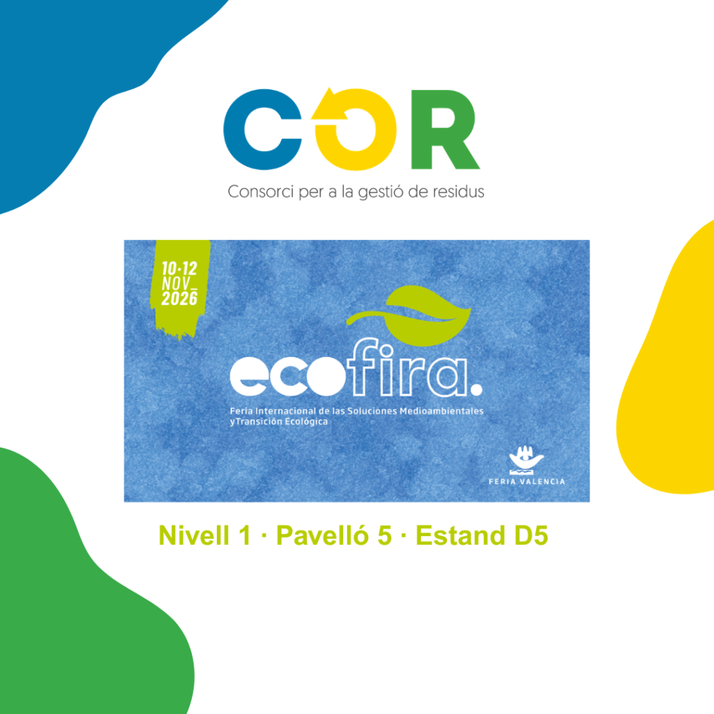 ¡El COR estarà a ECOFIRA 2026! ♻️